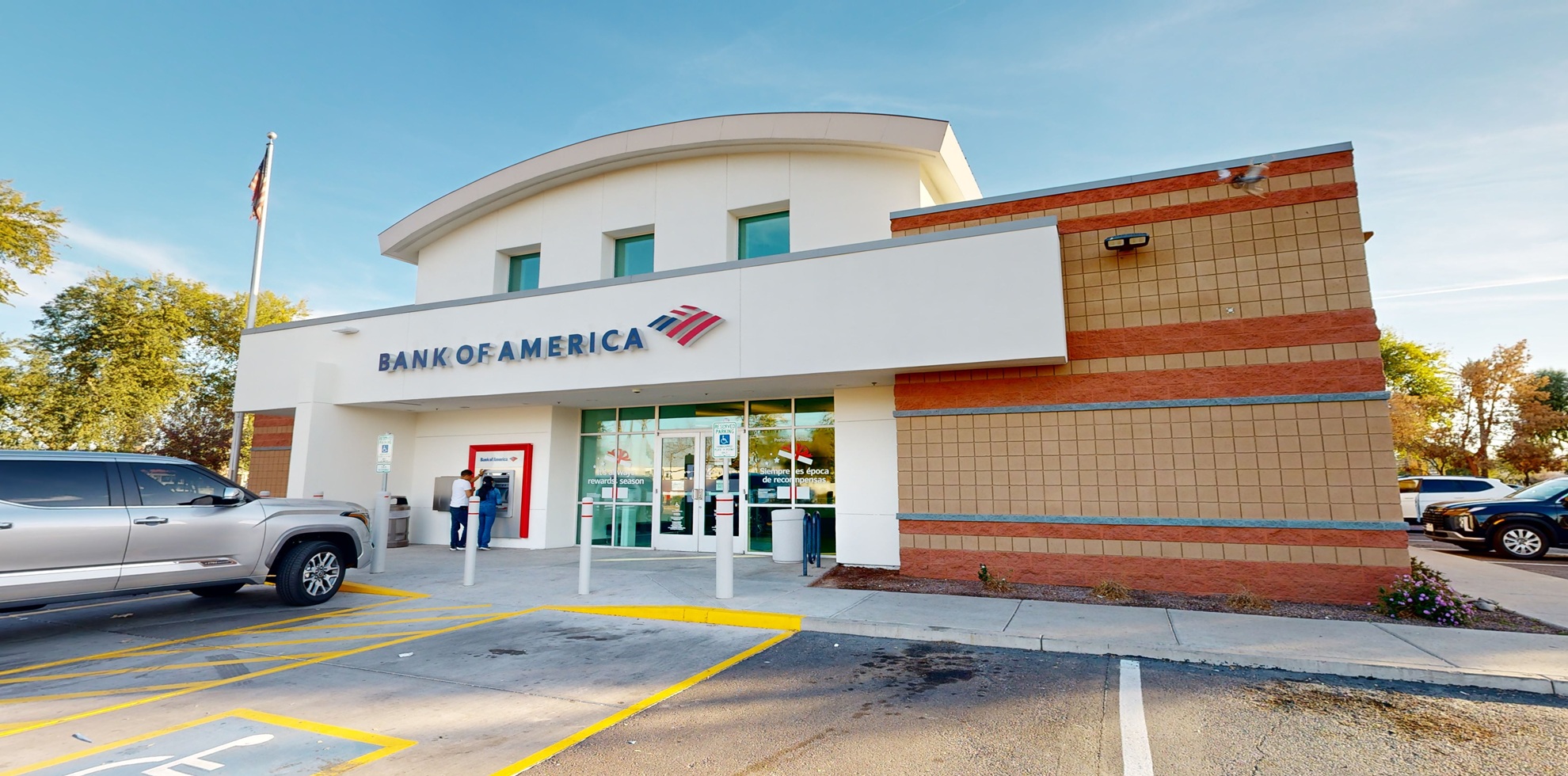 Bank of America branch exterior