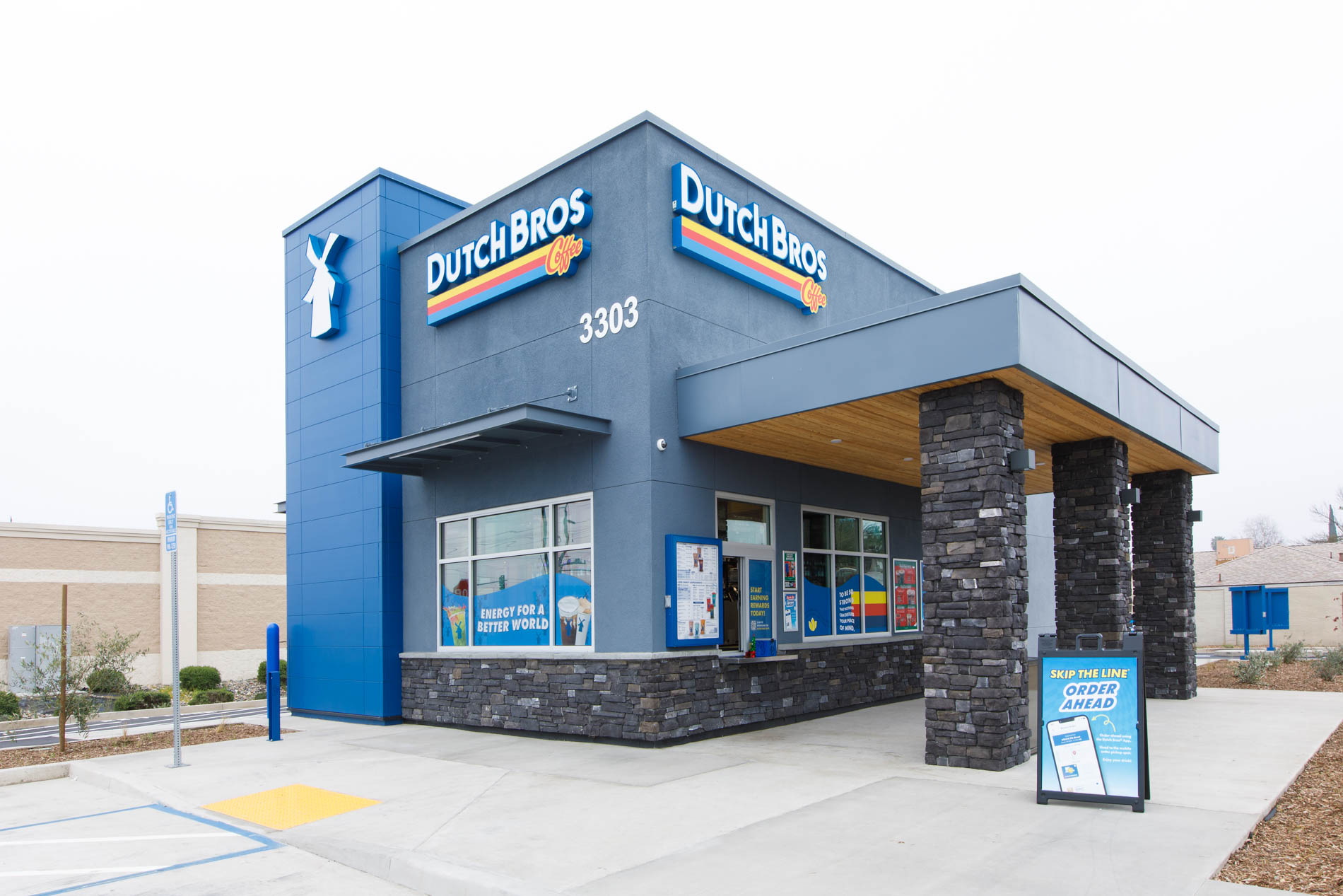 Dutch Bros Coffee storefront exterior